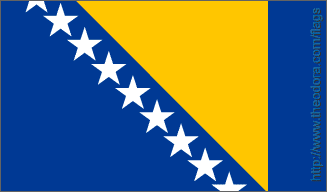 Bosnia national flag