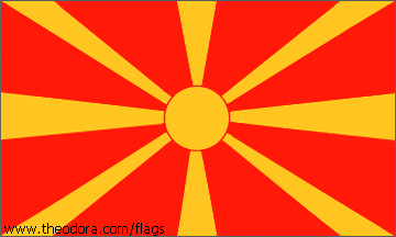 Macedonia national flag
