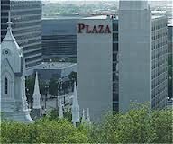 Plaza hotel - aerial view