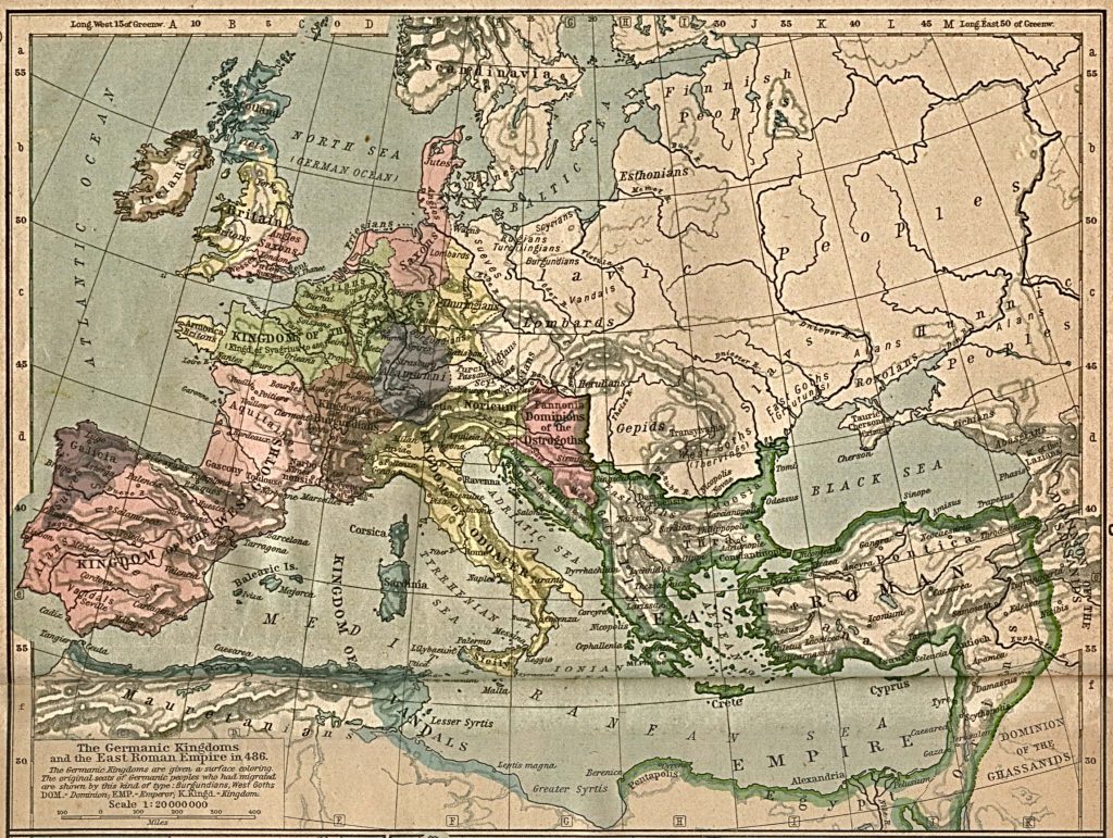 Europe in 486