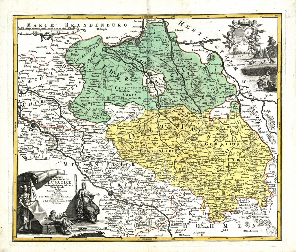 Lausitz in 1724