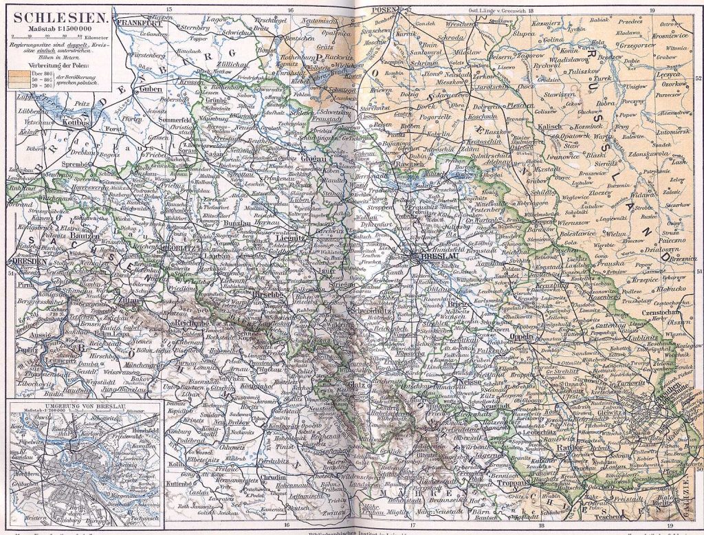 Silesia in 1890