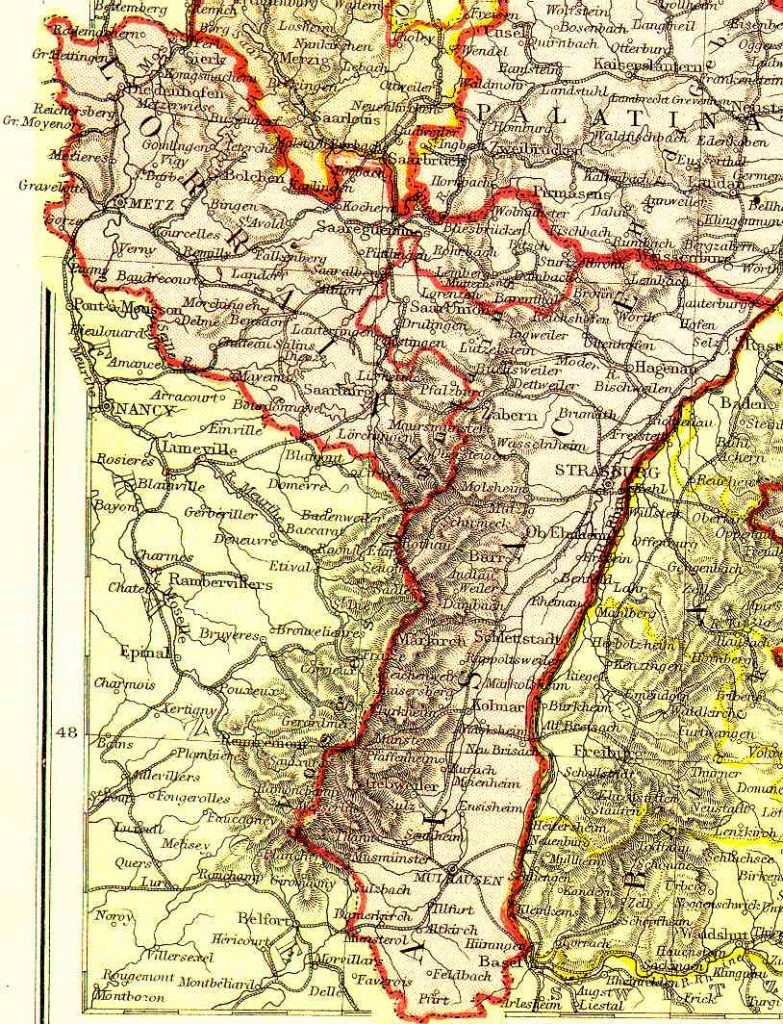 Alsace-Lorraine 1882