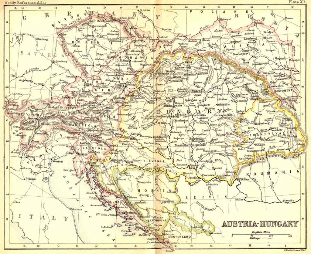 From the Reference Atlas of the World, by John Bartholomew (London: J. Walker & Co., 1887)Download a High Resolution Map