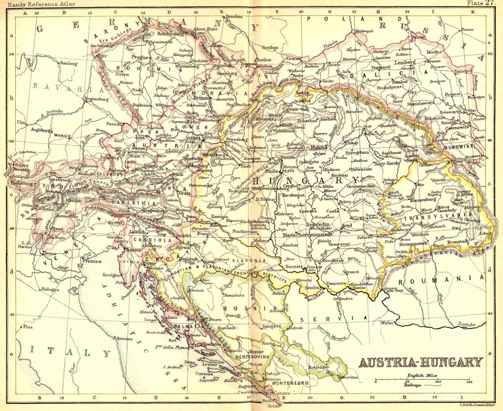 Austria Hungary 1887 - Hi Res