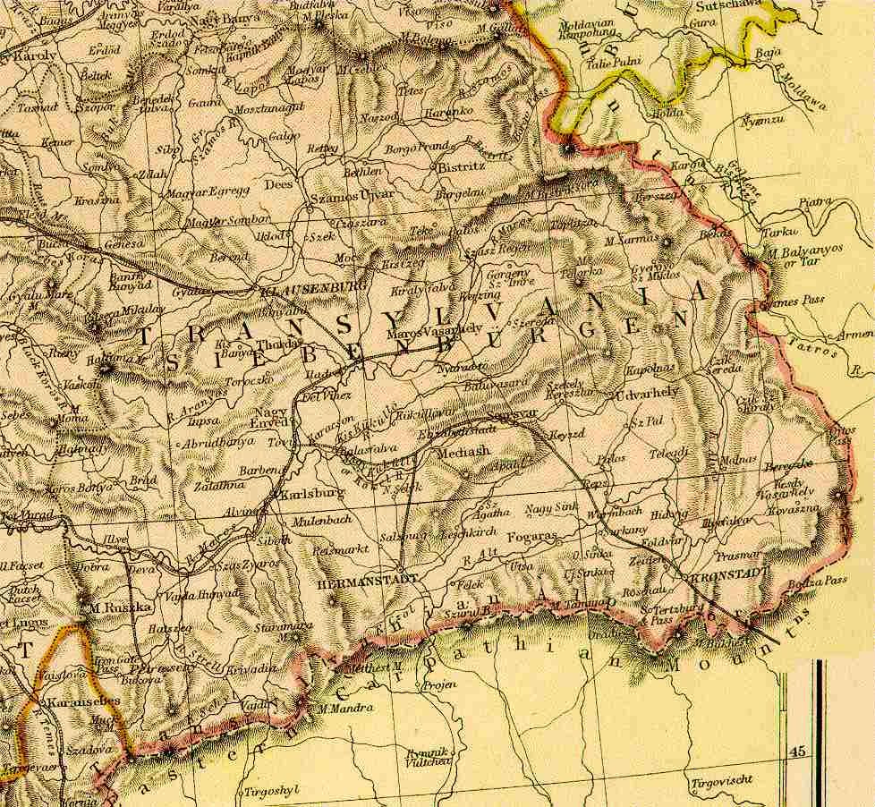 From Blackie & Sons Atlas (Edinburgh, 1882), Scale: 1:2,700,000 or one inch = about 42 miles