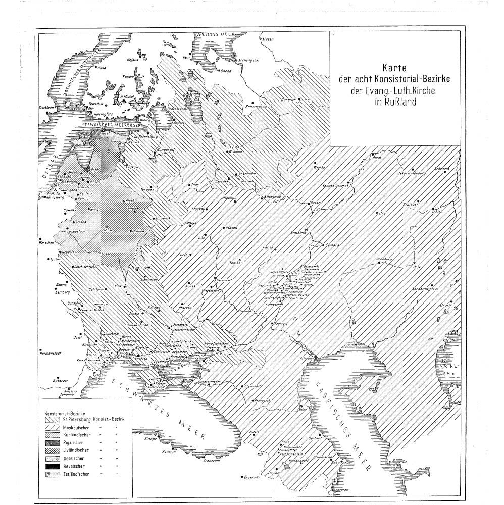 Evangelical Lutheran Consistories of European Russia