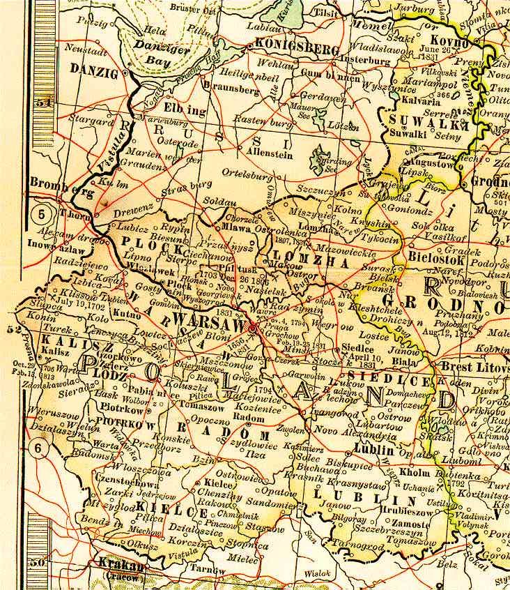 From Century Dictionary and Cyclopaedic Atlas 1902, Scale: 1:5,128,200 or one inch equals 80.9 miles 