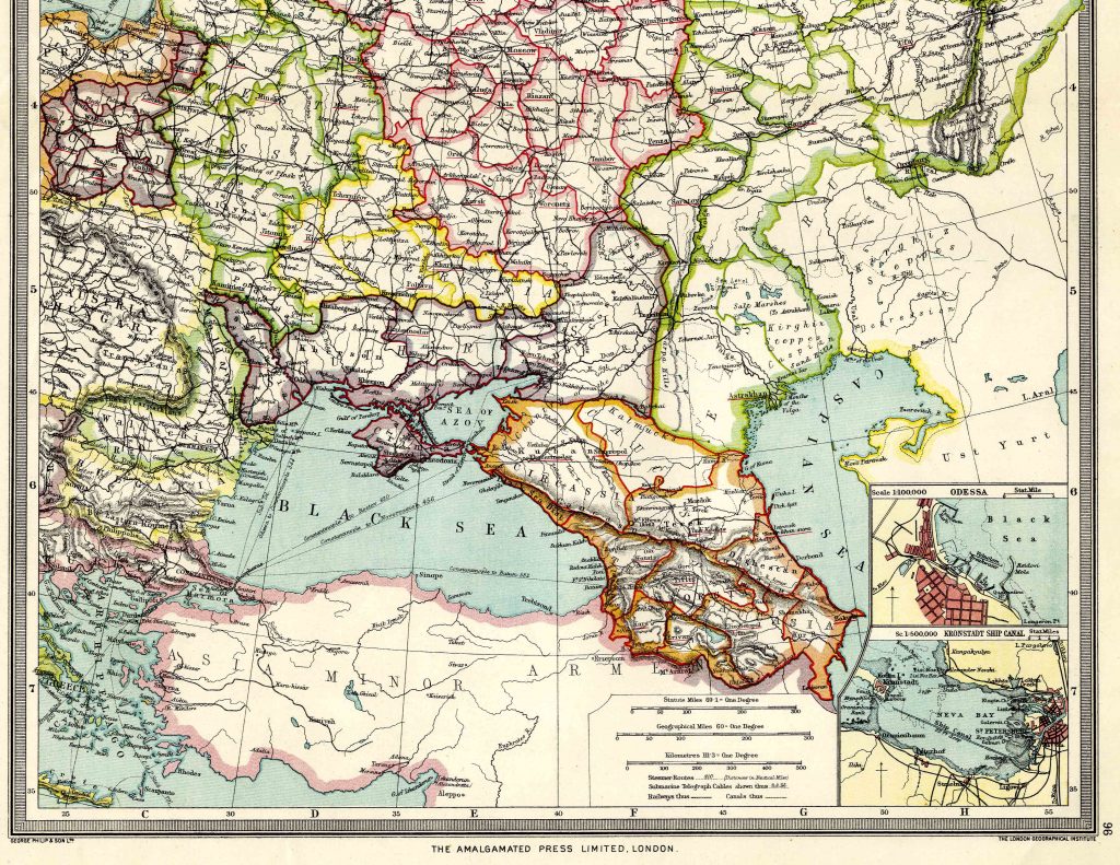 Russia in Europe - South 1908