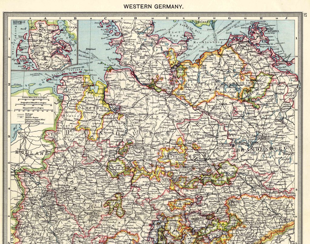 Western Germany North 1908