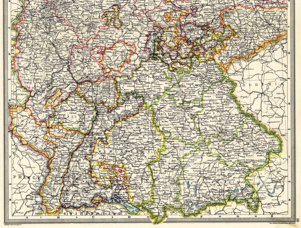 Western Germany South 1908 | FEEFHS