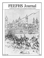 FEEFHS Journal Volume XII - 2004